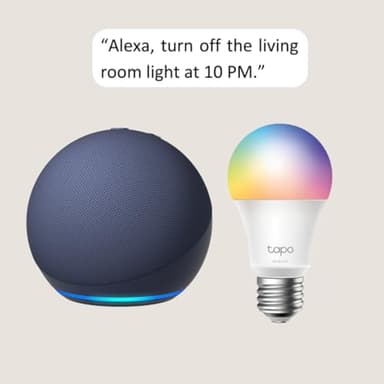 Echo Dot with TP-Link Tapo Smart Color Bulb - Image 8