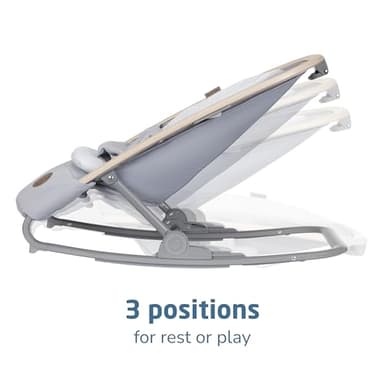 Maxi-Cosi Kori 2-in-1 Baby Bouncer Seat for Infants, Baby Rocker Chair, Portable Baby Bouncer, Classic Slate - Image 5
