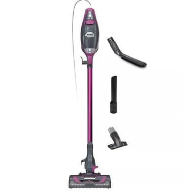 Shark HV371 Rocket Pro DLX Corded Stick, Removable Hand Vacuum, Advanced Swivel Steering, XL Cup, Crevice Tool, Upholstery Tool & Anti-Allergen Dust Brush, Fuchsia, Capacity - Image 1