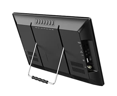 Naxa Electronics NT-1600 Portable 16-inch TV and Digital Multimedia Player with Built-in ATSC Tuner for Over-The-Air HD TV, USB Support, Rechargeable Lithium Battery, AC Power, and DC Car Cord, Black - Image 5