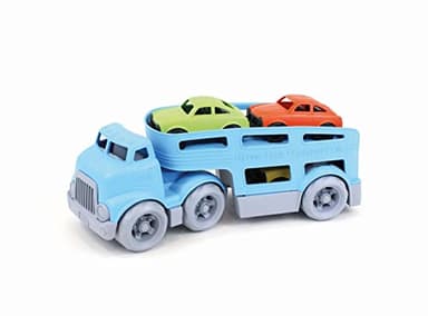 Green Toys Car Carrier, Blue - Pretend Play, Motor Skills, Kids Toy Vehicle. No BPA, phthalates, PVC. Dishwasher Safe, Recycled Plastic, Made in USA. - Image 6