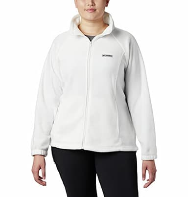 Columbia Women's Benton Springs Full Zip, Sea Salt, X-Large - Image 7