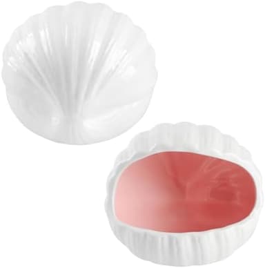 Ceramic Cave Shell Fish House - Small Animal Hideout for Hamsters, Gerbils, Chinchillas, Mice, Rats, and Syrian Hamsters(Pink Large - Image 4