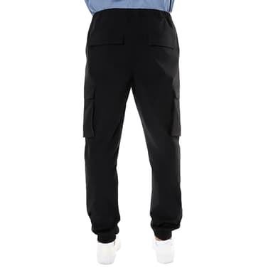 Smith's Workwear Men's Stretch Performance Pull-on Cargo Jogger, Black - Image 3