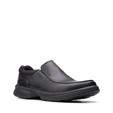 Clarks Men's Bradley Free Loafer, Black Tumbled Leather, 8.5 - Image 3