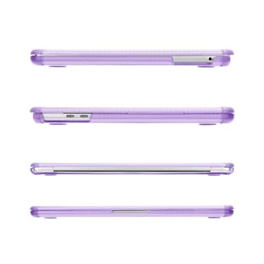 MOSISO Compatible with MacBook Pro 13 inch Case M2 2025-2016 A2338 M1 A2251 A2289 A2159 A1989 A1708 A1706, Anti-Cracking Heavy Duty Plastic TPU Bumper Hard Case&Keyboard Skin&Screen Film, Purple - Image 7