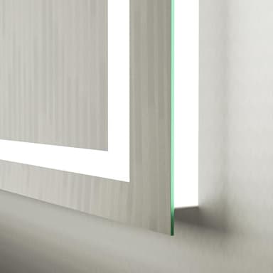 Amorho LED Bathroom Mirror 60'' X36'' with Front and Backlight, Large Dimmable Wall Mirrors with Anti-Fog, Shatter-Proof, Memory, 3 Colors, Double LED Vanity Mirror - Image 8