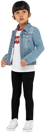 Levi's Girls' Denim Trucker Jacket - Image 6