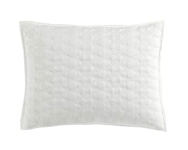 BOURINA Quilt Set Coverlet Set Quilting Bedspread 3-Piece Quilt Set Microfiber Lightweight, Queen 90" x 92" White - Image 3