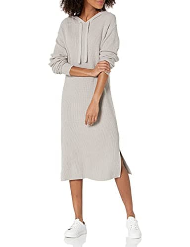 The Drop Women's Claudia Cuddle Hoodie Midi Dress, Porpoise, 3X, Plus Size - Image 3