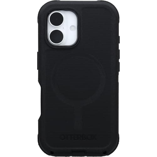 OtterBox iPhone 16 Defender Series Case - Black - Image 1