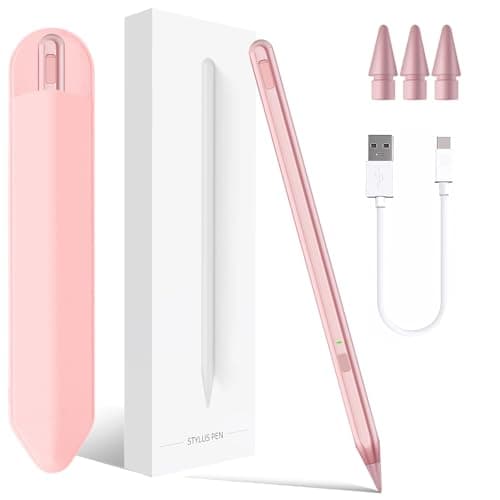 Stylus Pen for iPad 11th&10th Generation,Milikilo Pen with Pencil Holder,Palm Rejection,for Air11&13"(M2/M3), Pad Pro 11"&13"(M4),iPad 6-11th,iPad Pro 11"/12.9 ", iPad Air 3/4/5,Mini 5/6 - Image 1