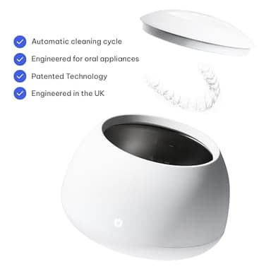 Zima Dental Pod: Ultrasonic Retainer Cleaner. The Original Retainer Cleaner Machine, Aligner Cleaner, Nightguard Cleaner, Mouthguard Cleaner, Denture Cleaner. Ultrasonic Cleaner For Oral Dental Care - Image 6