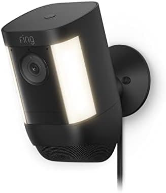 Like-New Ring Spotlight Cam Pro, Plug-In | 3D Motion Detection, Two-Way Talk with Audio+, and Dual-Band Wifi (2022 release) - Black - Image 4