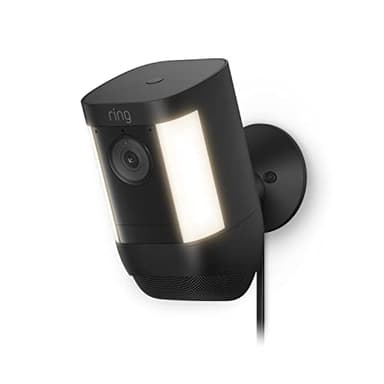 Ring Spotlight Cam Pro, Plug-In | 3D Motion Detection, Two-Way Talk with Audio+, and Dual-Band Wifi (2022 release) - Black - Image 1