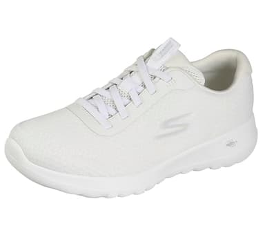 Skechers Performance Women's GO Walk Joy - Ecstatic, White/Blue,9 - Image 1
