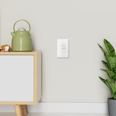 Wall Switch Guard, Childproof Light Switch Cover Guard | Toggle Style | Light Switch Protection | Lock Toggle Switch in On or Off Position | 2 Pack, Clear - Image 7