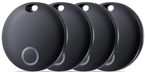 Air Tracker Tag, Bluetooth Tracker-4 Pack Works with Apple Find My (iOS Only), Smart Tags for Luggage, Keys, Backpack, IP67 Waterproof - Image 1