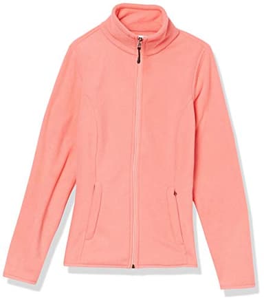 Amazon Essentials Women's Classic-Fit Full-Zip Polar Soft Fleece Jacket (Available in Plus Size), Coral Pink, Large - Image 9