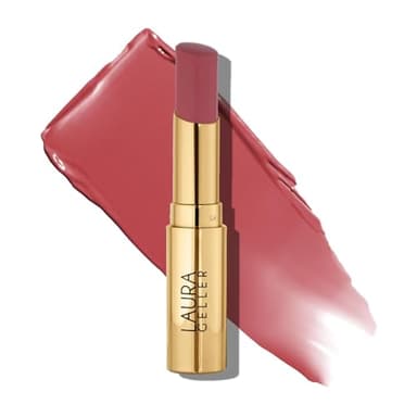 LAURA GELLER NEW YORK Jelly Balm Moisturizing Tinted Lip Balm - Figger Than Life - Hydrating Vitamin E - Semi-Shine Finish - Image 1