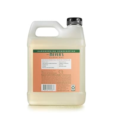 MRS. MEYER'S CLEAN DAY Hand Soap Refill, Made with Essential Oils, Biodegradable Formula, Geranium, 33 fl. oz - Image 2