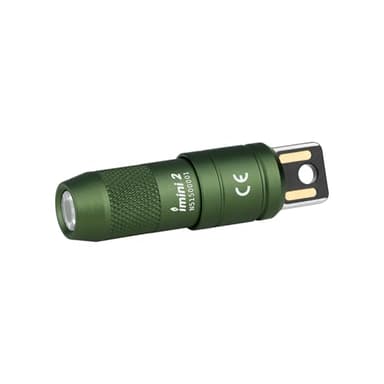 OLIGHT IMINI 2 EDC Rechargeable Keychain Flashlight, 50 Lumens Compact and Portable Mini LED Keyring Lights with Built-in Battery Ideal for Everyday Carry and Emergencies (OD Green) - Image 1