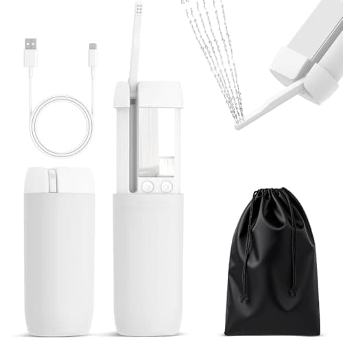 Portable Bidet, 150ml Tank, Peri Bottle for Women with 3 Pressure Modes, 1500mAh Rechargeable Battery for Travel and Postpartum Use, Small and Portable Powerful Travel Bidet - Image 1