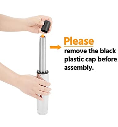 Yaheetech Mid-Back Office Chair with Arms Swivel PU Leather Height Adjustable Office Executive Chair, Pink - Image 9