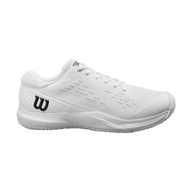 Wilson Rush Pro Ace Men's Tennis Shoe, White/Black, Size 10.5 - Image 1