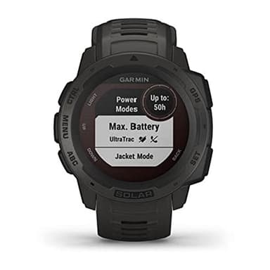 Garmin 010-02293-10 Instinct Solar, Rugged Outdoor Smartwatch with Solar Charging Capabilities, Built-in Sports Apps and Health Monitoring, Graphite - Image 6