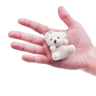 JOYIN 24 Pack Mini Animal Plush Toy Assortment (24 Units 3" Each), Animals Keychain Decoration for Kids, Small Stuffed Animal Bulk for Kids, Carnival Prizes, School Gifts, Halloween Goodie Bags - Image 4