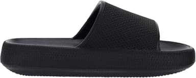 BRONAX Home Slides for Men Pillow House Shower Bathroom Slippers Sandals for Male Size 11 Quick Drying Open Toe Comfy Cushion Soft Thick Sole 44-45 Black - Image 5