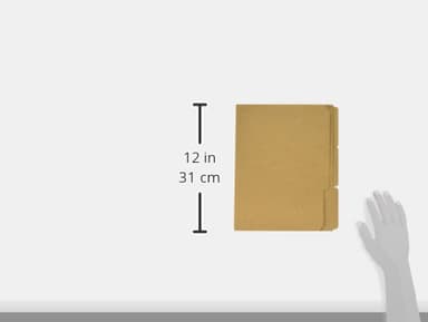 Pendaflex Kraft Fastener Folders, Letter Size, 1 Fastener, 1/3 Cut, 50/BX (FK211) - Image 3