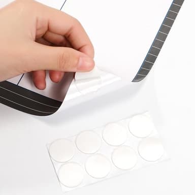 Large Dry Erase Calendar for Wall - Undated Wall Calendar Dry Erase, 28" x 40" (Vertical), Erasable & Reusable Wall Calendar 3 Month with Round Stickers and Markers for Home, Office, Classroom and Gym Use, Blue - Image 5