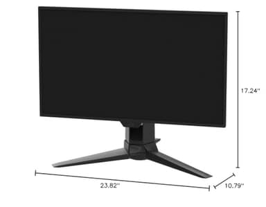 ASUS ROG Swift 27”1440P OLED DSC Gaming Monitor (PG27AQDM) - QHD (2560x1440), 240Hz, 0.03ms, G-SYNC Compatible, Anti-Glare Micro-Texture Coating, 99% DCI-P3, True 10-bit, DisplayPort,Black - Image 8
