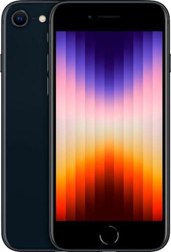 Apple iPhone SE 3rd Gen, 64GB, Midnight - Unlocked (Renewed) - Image 1
