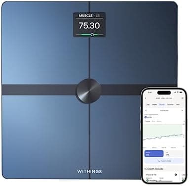 WITHINGS Body Smart - Accurate Scale for Body Weight and Fat Percentage, Body Composition Wi-Fi and Bluetooth Weight Scale, Baby Weight Scale, Smart Scale Apple Health Compatible, Bathroom Scale - Image 3