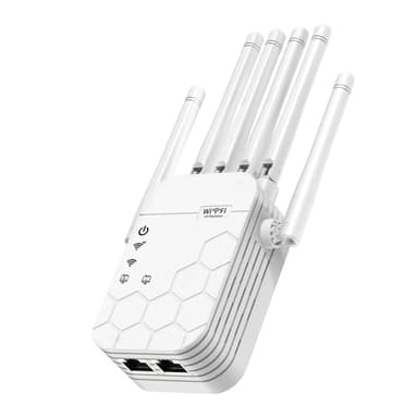 WiFi Extender Signal Booster for Home, AC1900Mbps Dual Band, Covers up to 12880 sq.ft & 105 Devices, New 6X Faster Wireless WiFi Repeater with Ethernet Port, WiFi Booster Compatible with All Routers - Image 1