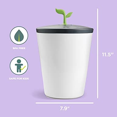 Chef'n 401-420-120 EcoCrock Counter Compost Bin Black and White 3.3 liter 1 - Image 3