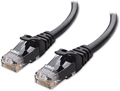 Cable Matters 10Gbps Snagless Cat 6 Ethernet Cable - 20ft, Cat 6 Cable, Cat6 Cord, Ethernet Cord, Black - Image 2