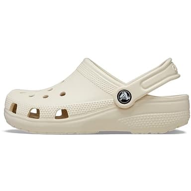 Crocs Kids Classic Clog (Little Kid/Big Kid) - Clogs for Kids - Synthetic Lining - Circulation Nubs Bone 4 Big Kid M - Image 1