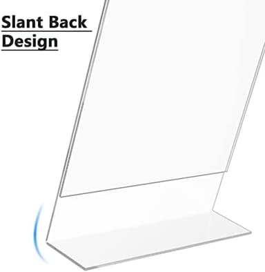 Customer Review:MaxGear Slant Back Sign Holder 8.5x11 inchSee full review - Image 6