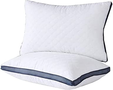 Meoflaw Pillows for Sleeping (2-Pack), Luxury Hotel Pillows Queen Size Set of 2,Bed Pillows for Side and Back Sleeper (Queen) - Image 1