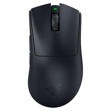 Razer DeathAdder V3 Pro Gaming Mouse: 63g Ultra Lightweight - Focus Pro 30K Optical Sensor - Fast Optical Switches Gen-3 - HyperSpeed Wireless - 5 Programmable Buttons - 90 Hr Battery - Black - Image 1