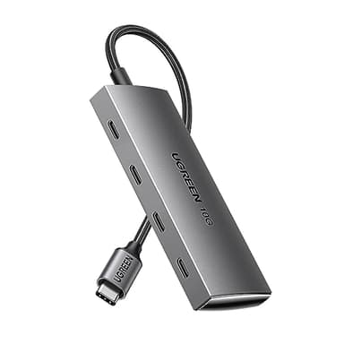 UGREEN USB C Hub 10Gbps, 4 Ports USB 3.2 Data Only Adapter, High Speed Multiport Splitter for MacBook Air/Pro, iMac, iPad Pro, iPhone 15/15 Pro, Galaxy S23, and More - Image 1
