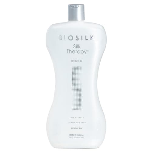 BioSilk Silk Therapy Original, Reconstructing Treatment For Adding Shine & Helping Prevent Split Ends, Sulfate, Paraben, & Cruelty-Free, 34 Oz - Image 1