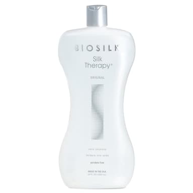 BioSilk Silk Therapy Original, Reconstructing Treatment For Adding Shine & Helping Prevent Split Ends, Sulfate, Paraben, & Cruelty-Free, 34 Oz - Image 1