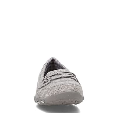 Skechers Women's Breathe-Easy - Good Influence, Grey, 8 - Image 5