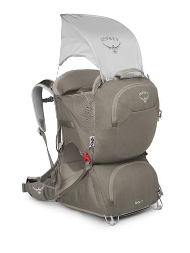 Osprey Poco LT Lightweight Child Carrier Backpack, Tan Concrete - Image 6