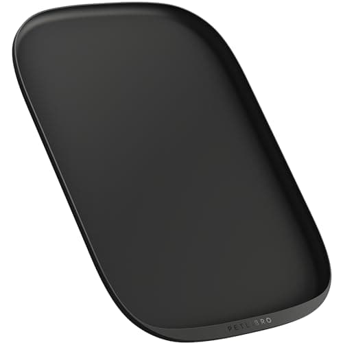 PETLIBRO Dog Food Mat, Silicone Non-Slip Waterproof Cat Food Mat for Feeder & Fountain & Bowl, Dog Bowl Mats with Raised Edge Spill Protection Floor, Extra Large Cove Feeding Mat for Pet 22''x16.5'' - Image 1